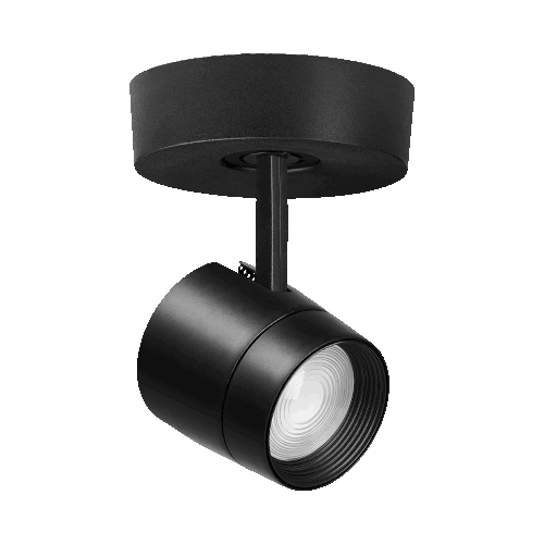 EXPO ADJUST LED - Aufbau, 35W, (H/B/T) 225/213/95, IP20, 2650 Lumen, Abstrahlwinkel 22° - 55°, 940/4000K, Polycarbonat, Transparent