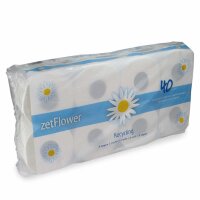 Tissue-Toilettenpapier, Kleinrollen, weiß, 3-lagig,...