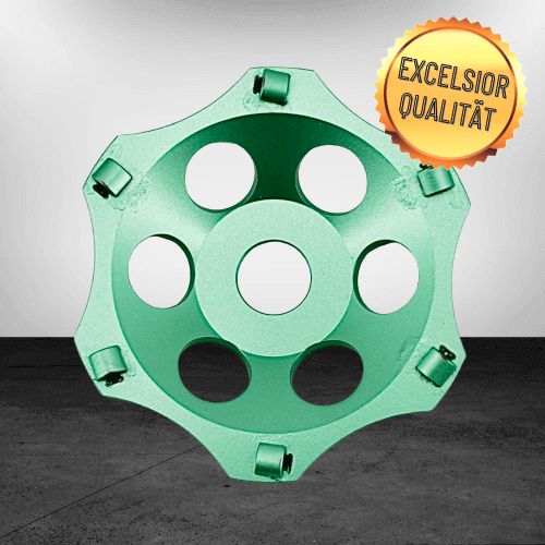 GUT-Dia.-Schleiftopf EXCELSIOR PKD AGRESSIVE (Bitumen - Farben - Klebstoffe)