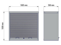 Bedrunka+Hirth, CNC-Rollladen-Aufsatzschrank mit 2 x...