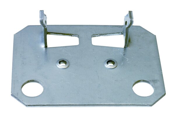 Schulte Lagertechnik MULTIplus Einfach-Klemmfuß, verzinkt