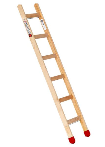 Euroline Holz-Sprossenanlegeleiter 10101